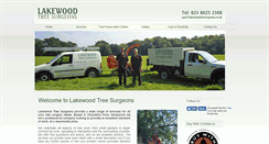 Desktop Screenshot of lakewoodtreesurgeons.co.uk